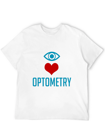 Optometry Eye Heart T-Shirt - Stylish Graphic Tee