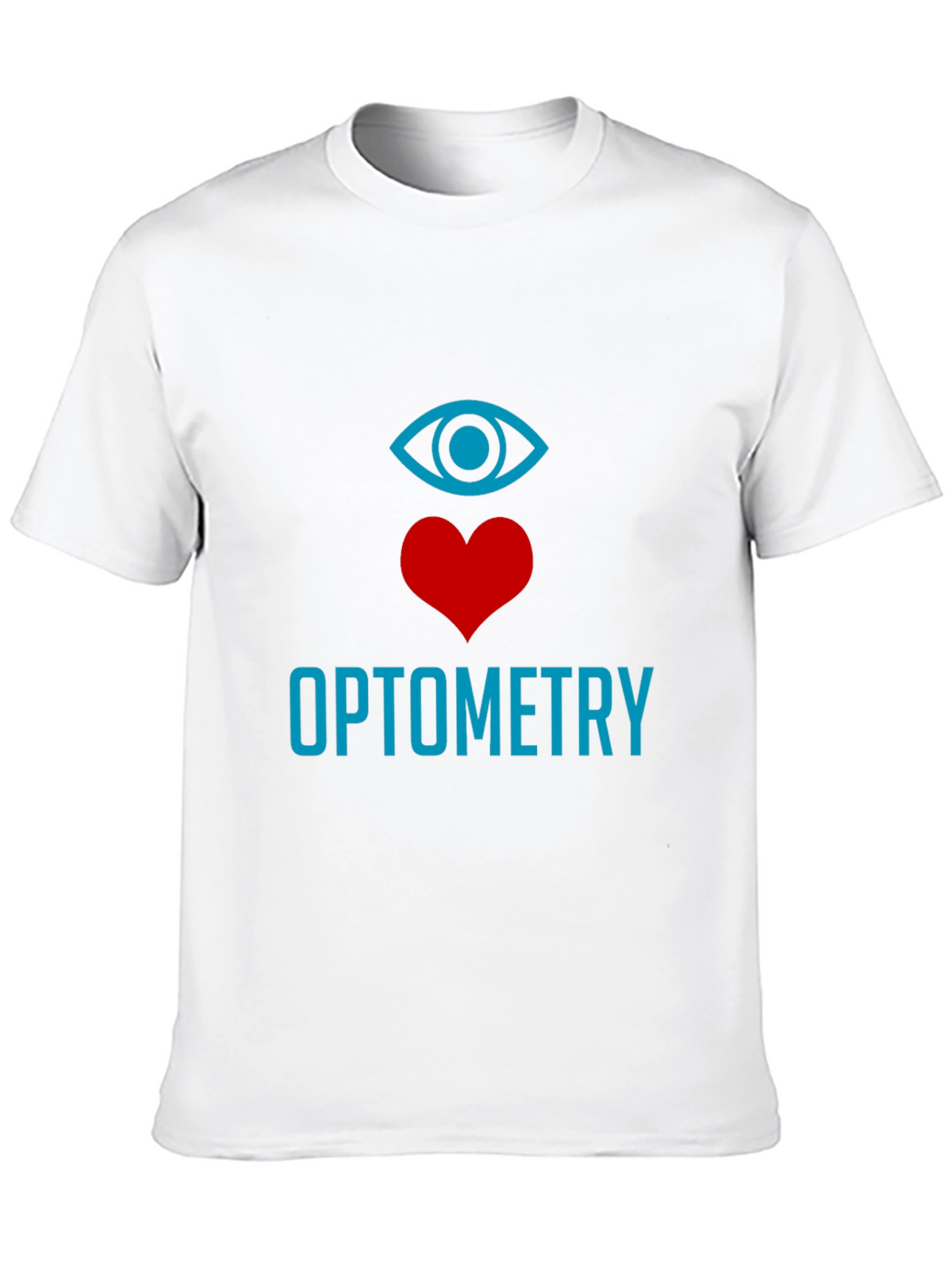 Optometry Eye Heart T-Shirt - Stylish Graphic Tee