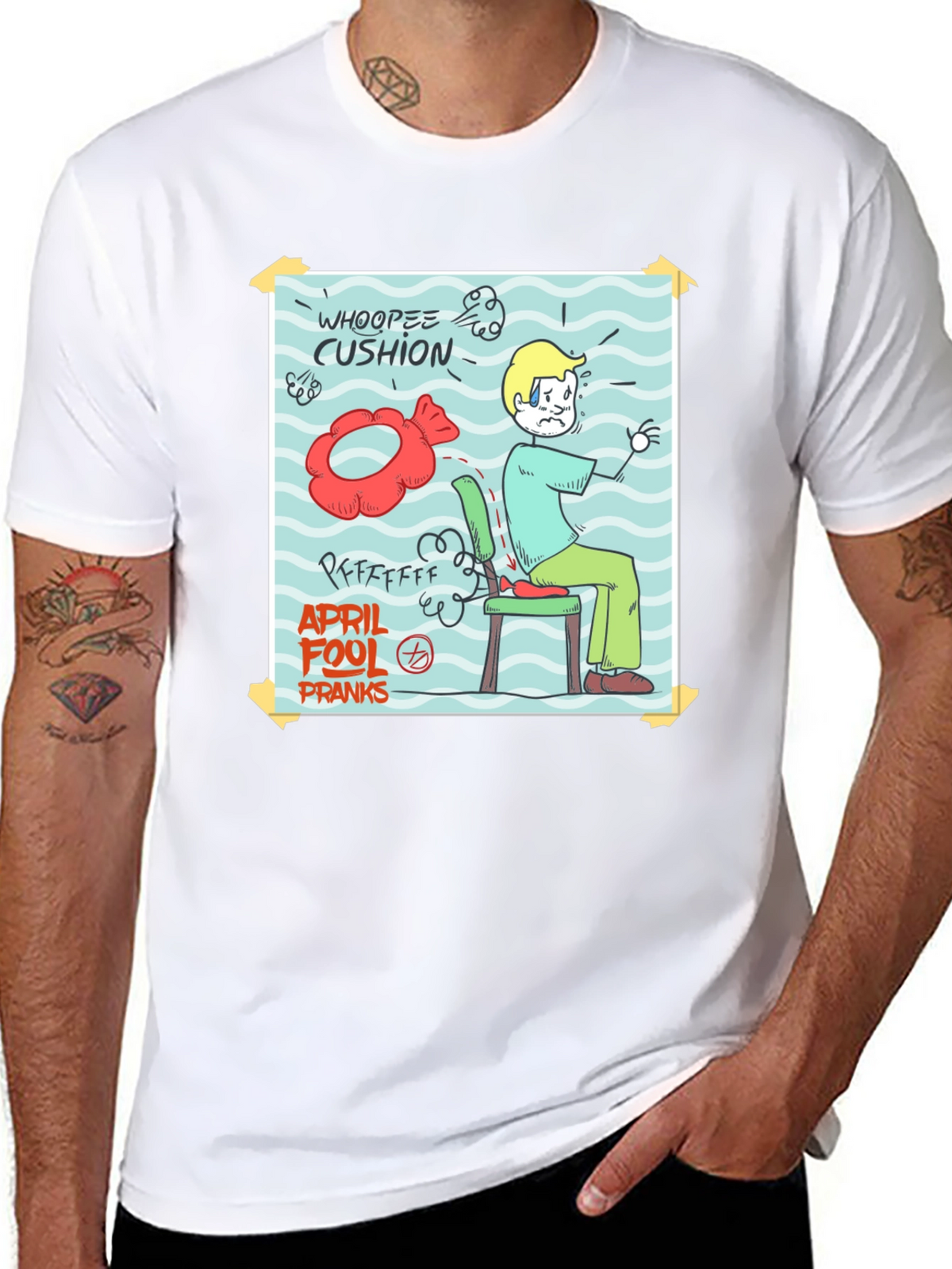 Whoopee Cushion Gag Gift T-Shirt