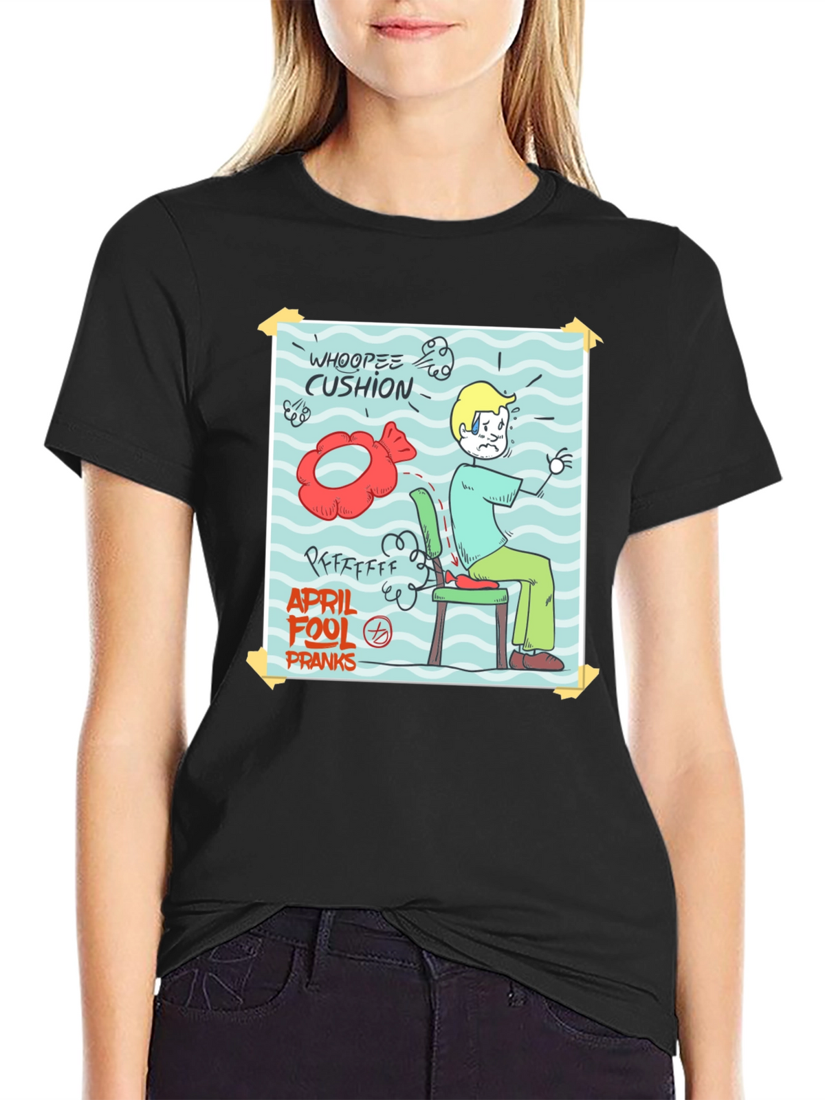 Whoopee Cushion Gag Gift T-Shirt