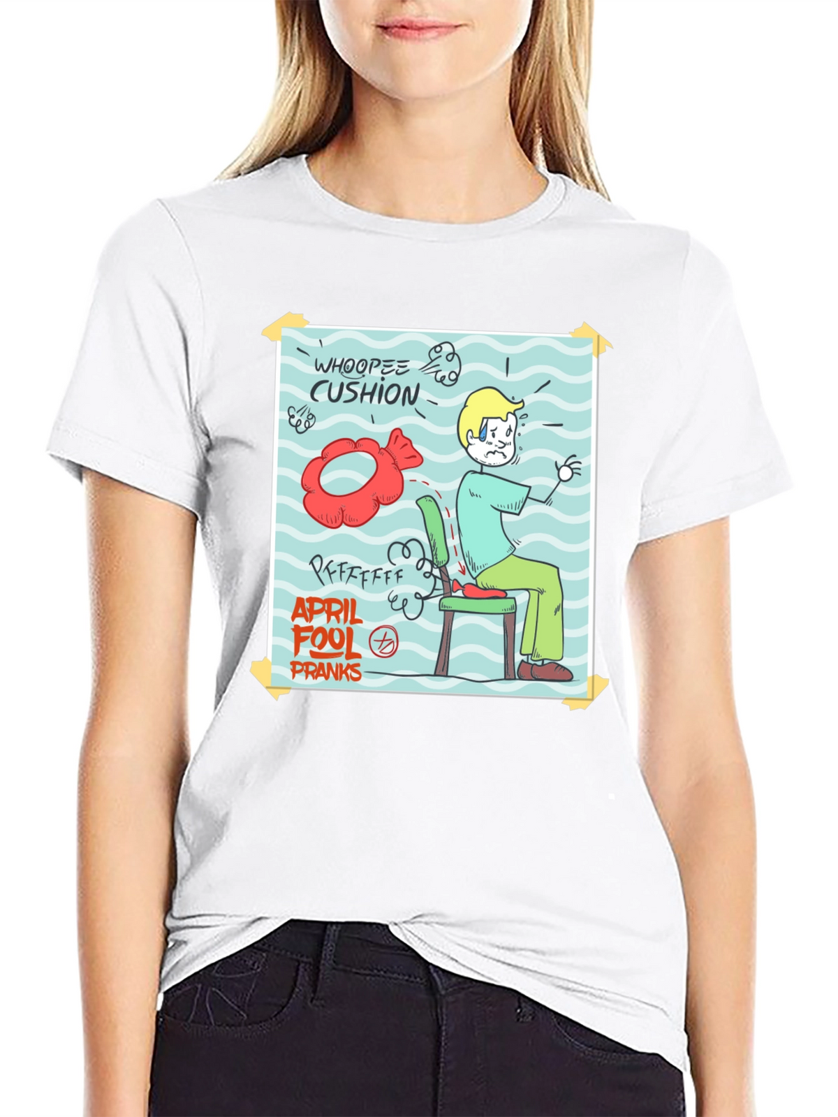Whoopee Cushion Gag Gift T-Shirt