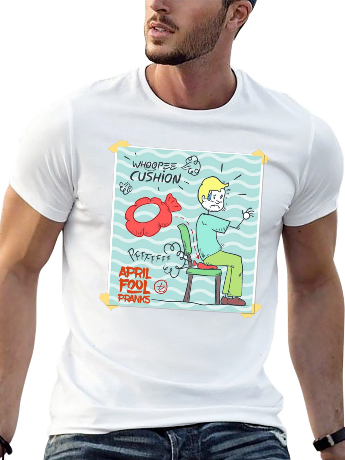 Whoopee Cushion Gag Gift T-Shirt