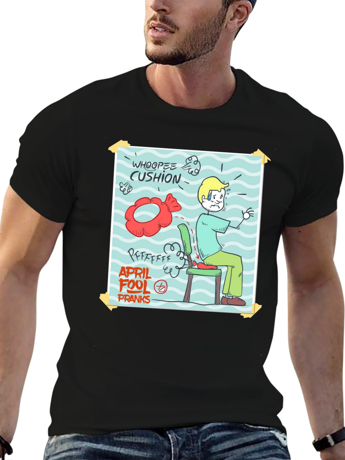Whoopee Cushion Gag Gift T-Shirt