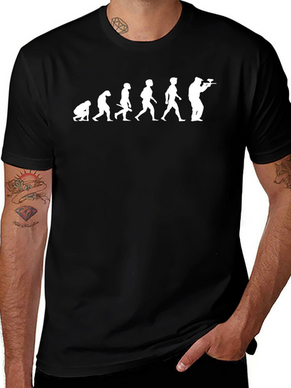 Evolution Paintball Black T-Shirt
