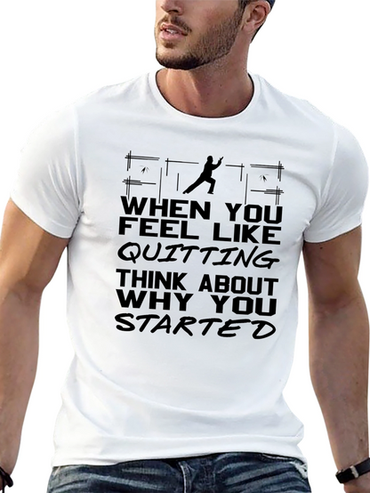 Motivational Quote Graphic Black T-Shirt