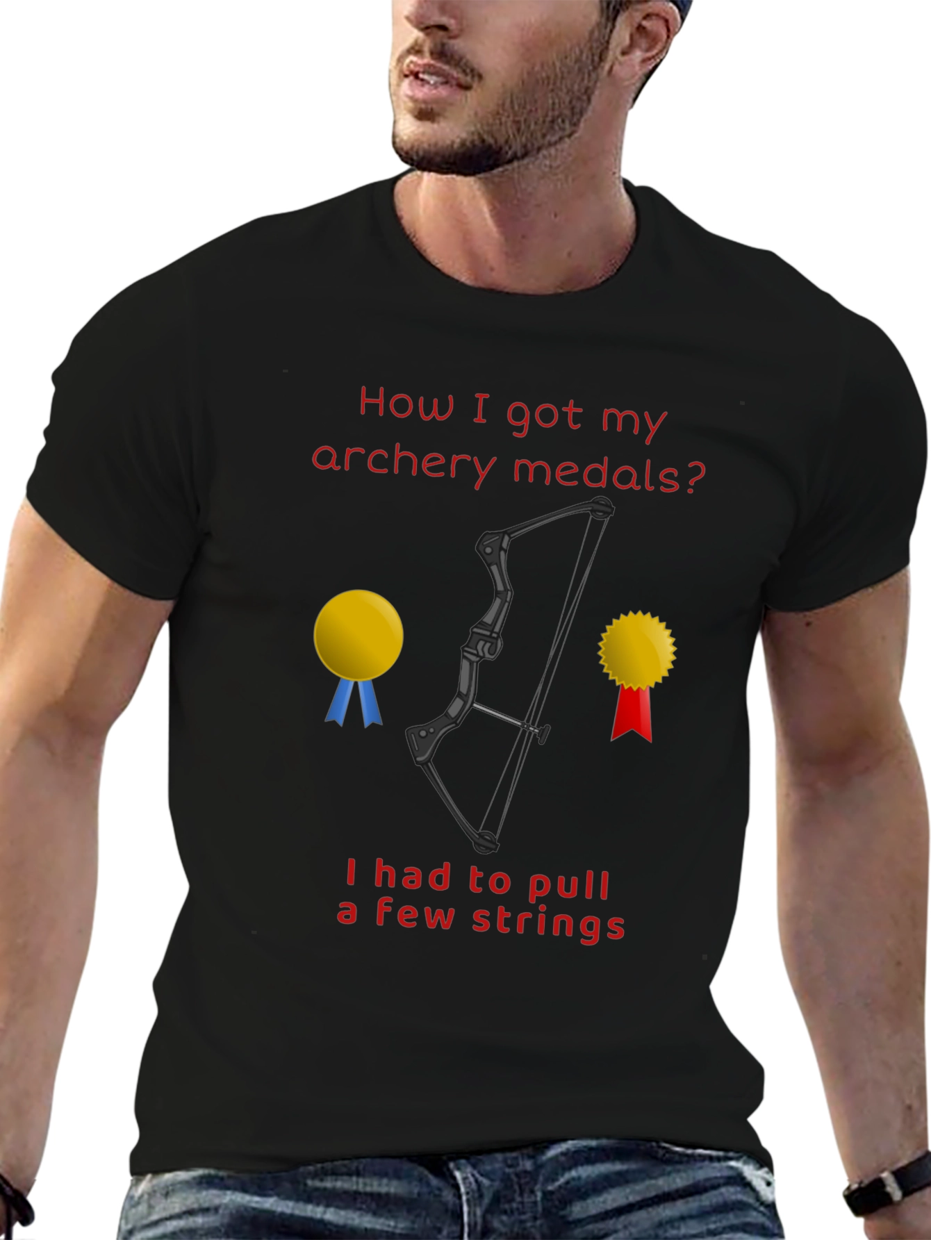 Archery Medal Pun T-Shirt