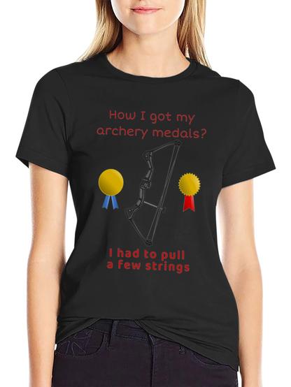 Archery Medal Pun T-Shirt