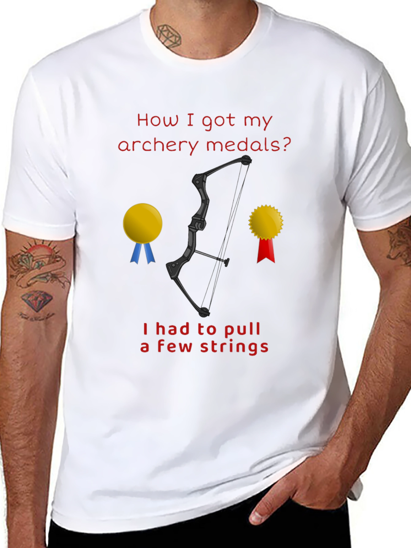Archery Medal Pun T-Shirt