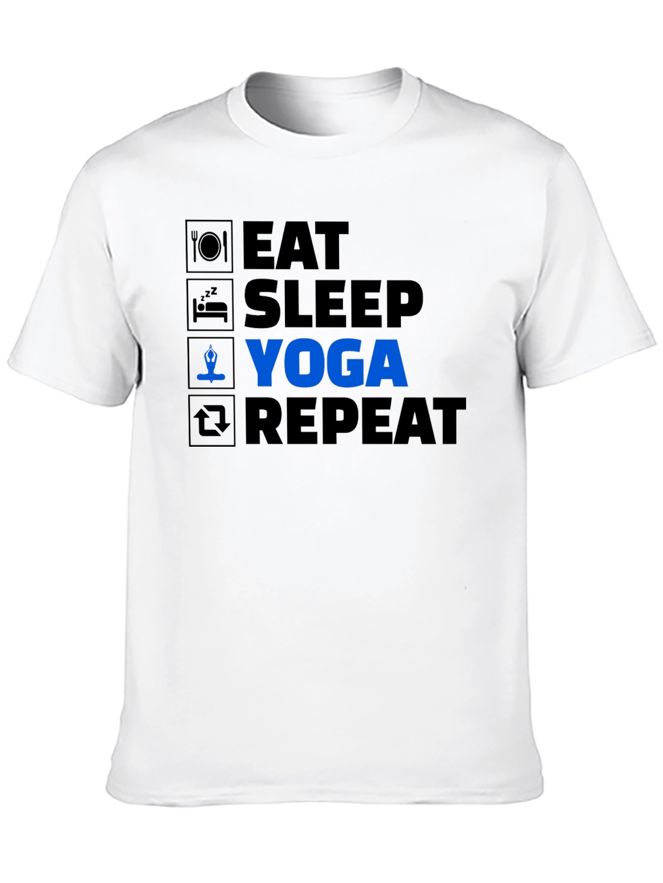 Eat Sleep Yoga Repeat T-Shirt