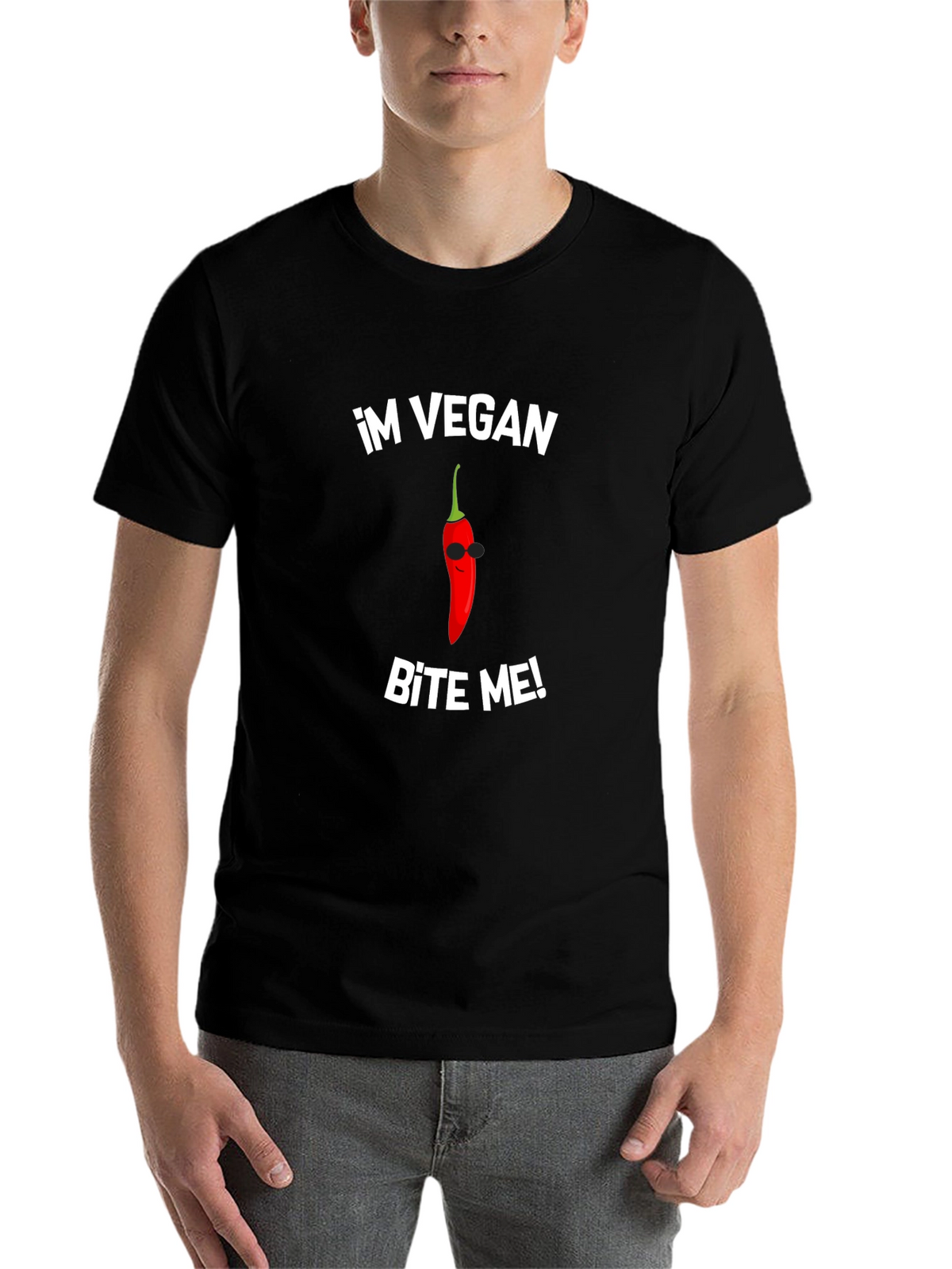 Im Vegan Bite Me! Graphic Tee