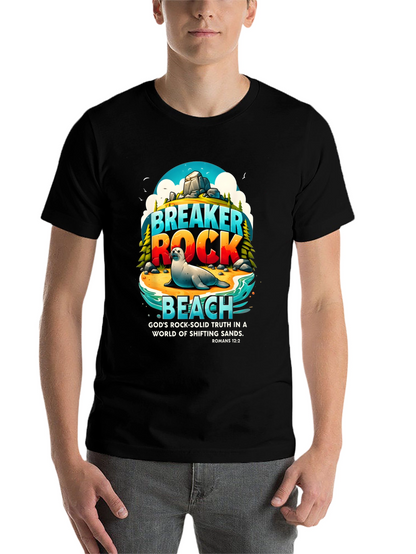 Breaker Rock Beach Graphic T-Shirt