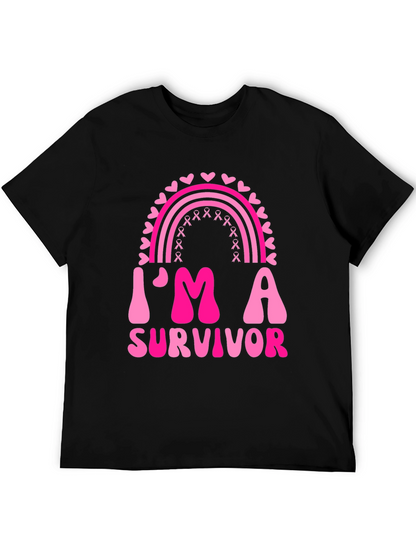 Im A Survivor T-Shirt Breast Cancer Awareness