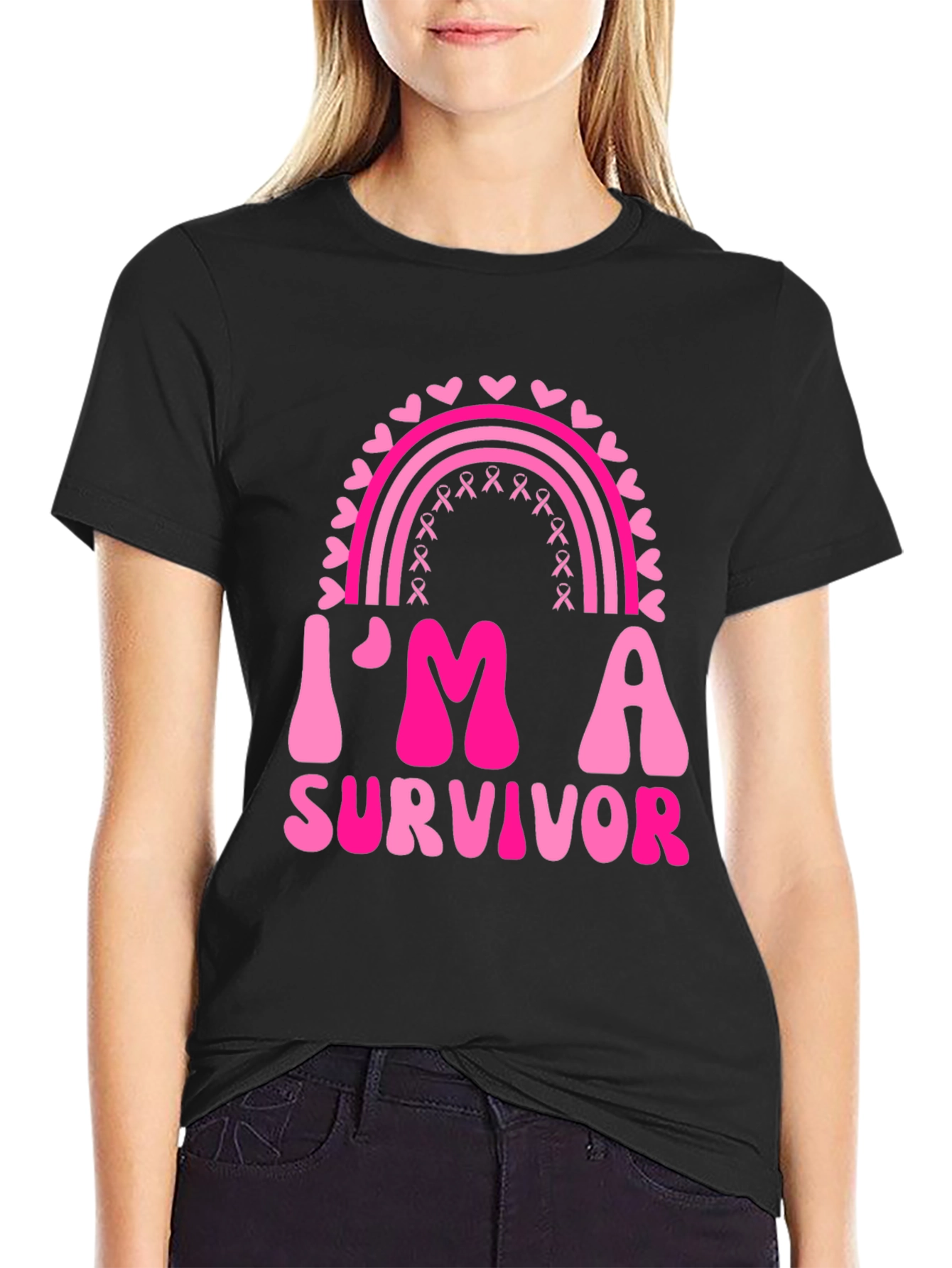 Im A Survivor T-Shirt Breast Cancer Awareness