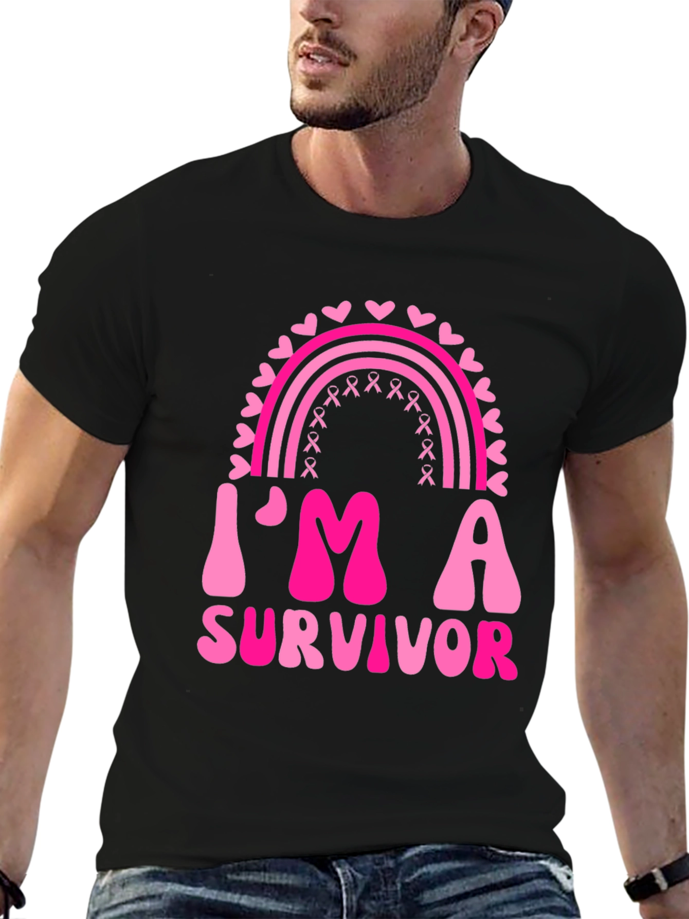 Im A Survivor T-Shirt Breast Cancer Awareness