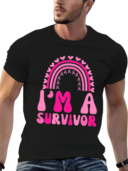 Im A Survivor T-Shirt Breast Cancer Awareness