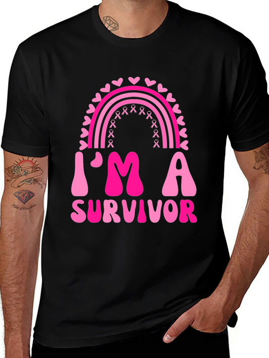 Im A Survivor T-Shirt Breast Cancer Awareness