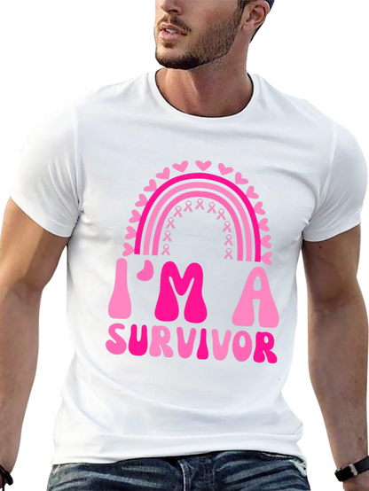 Im A Survivor T-Shirt Breast Cancer Awareness