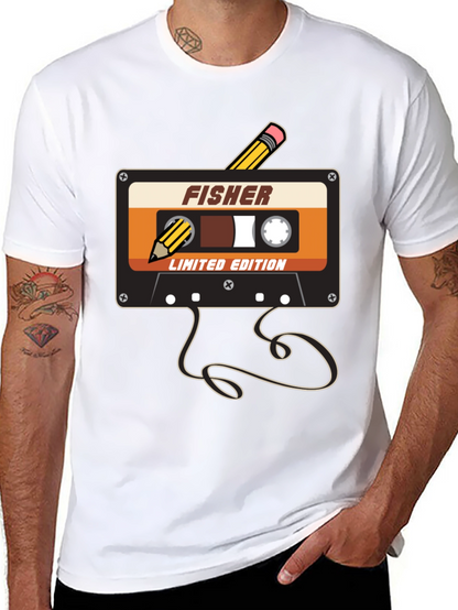 Fisher Limited Edition Cassette Tape Graphic Tee