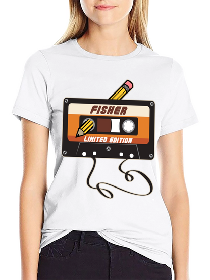 Fisher Limited Edition Cassette Tape Graphic Tee