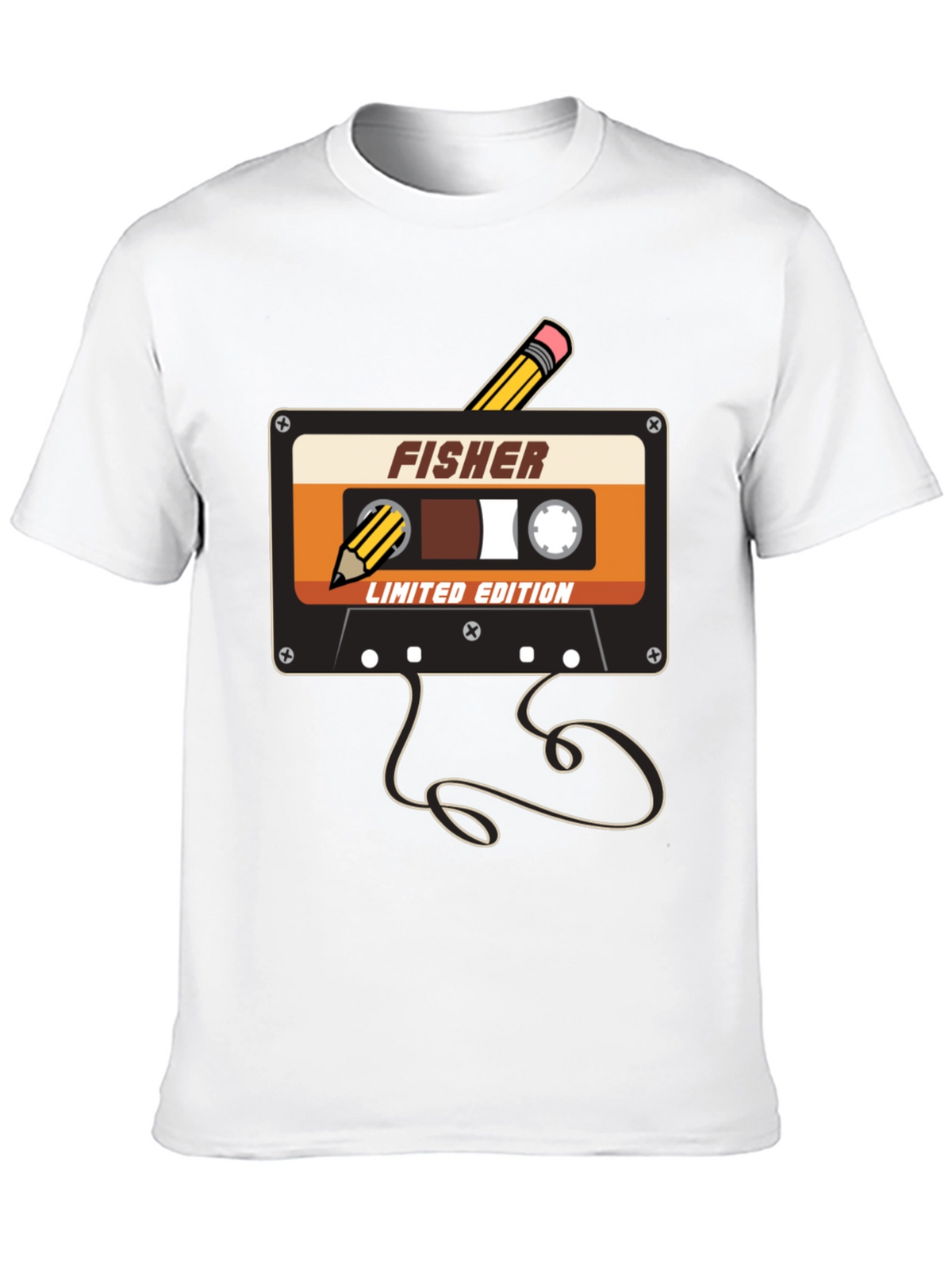 Fisher Limited Edition Cassette Tape Graphic Tee