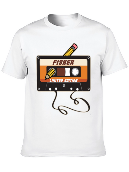 Fisher Limited Edition Cassette Tape Graphic Tee