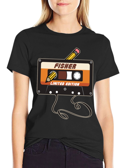 Fisher Limited Edition Cassette Tape Graphic Tee