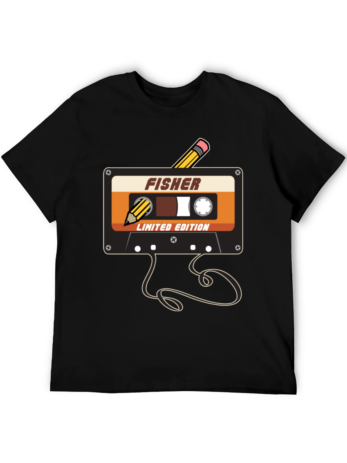 Fisher Limited Edition Cassette Tape Graphic Tee