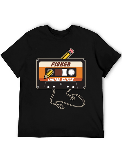 Fisher Limited Edition Cassette Tape Graphic Tee