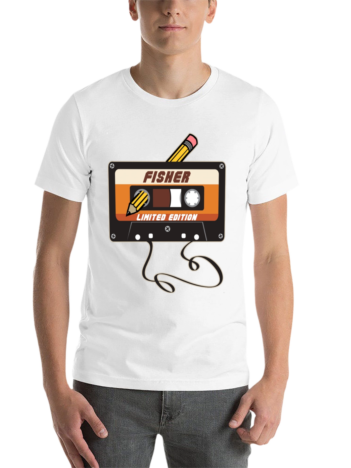 Fisher Limited Edition Cassette Tape Graphic Tee