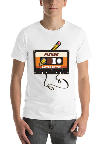 Fisher Limited Edition Cassette Tape Graphic Tee