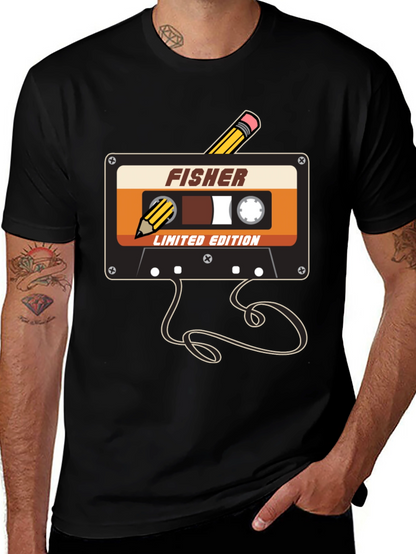 Fisher Limited Edition Cassette Tape Graphic Tee