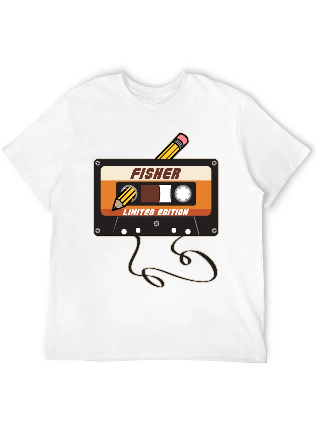 Fisher Limited Edition Cassette Tape Graphic Tee
