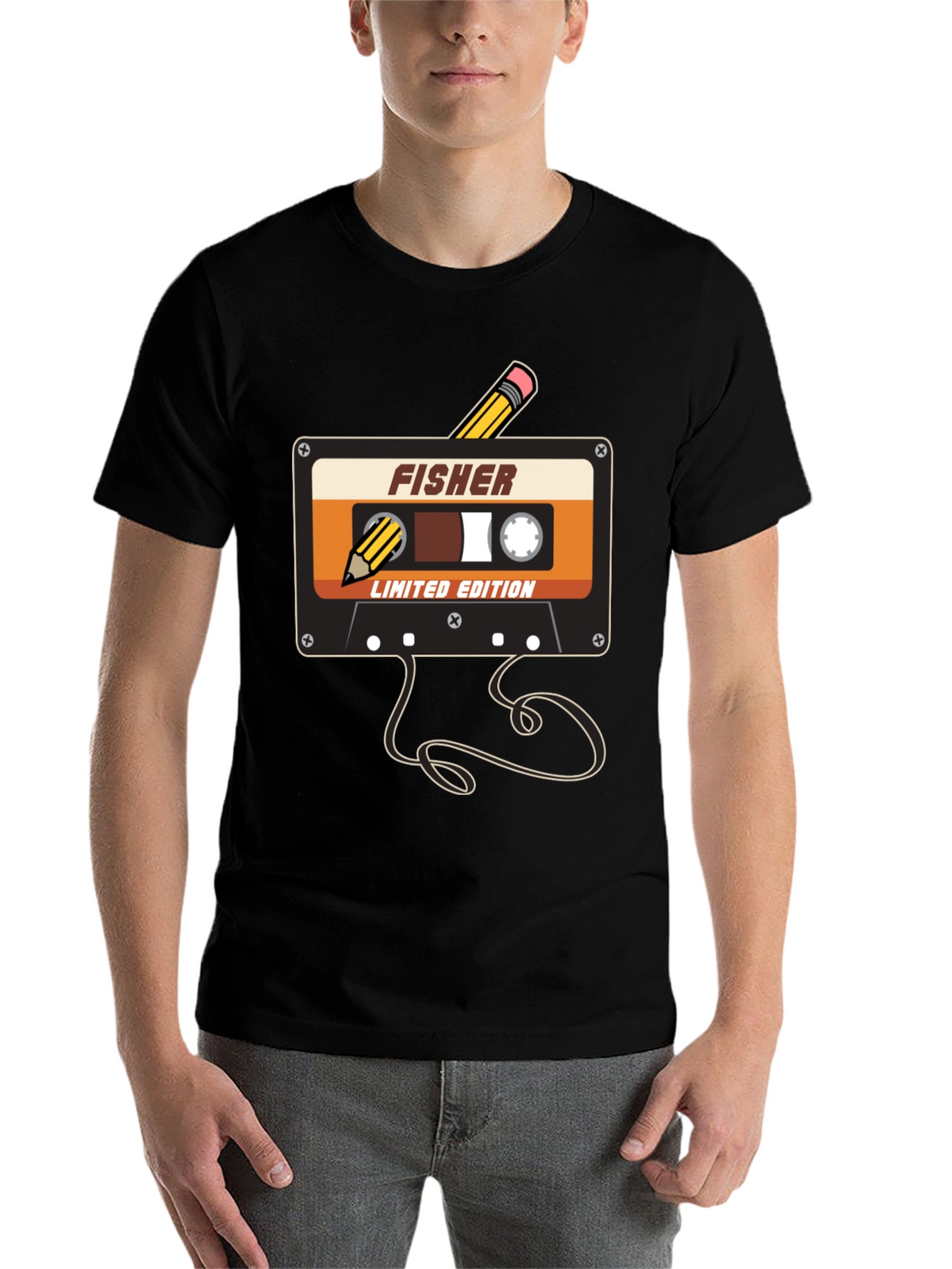 Fisher Limited Edition Cassette Tape Graphic Tee