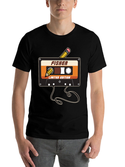 Fisher Limited Edition Cassette Tape Graphic Tee