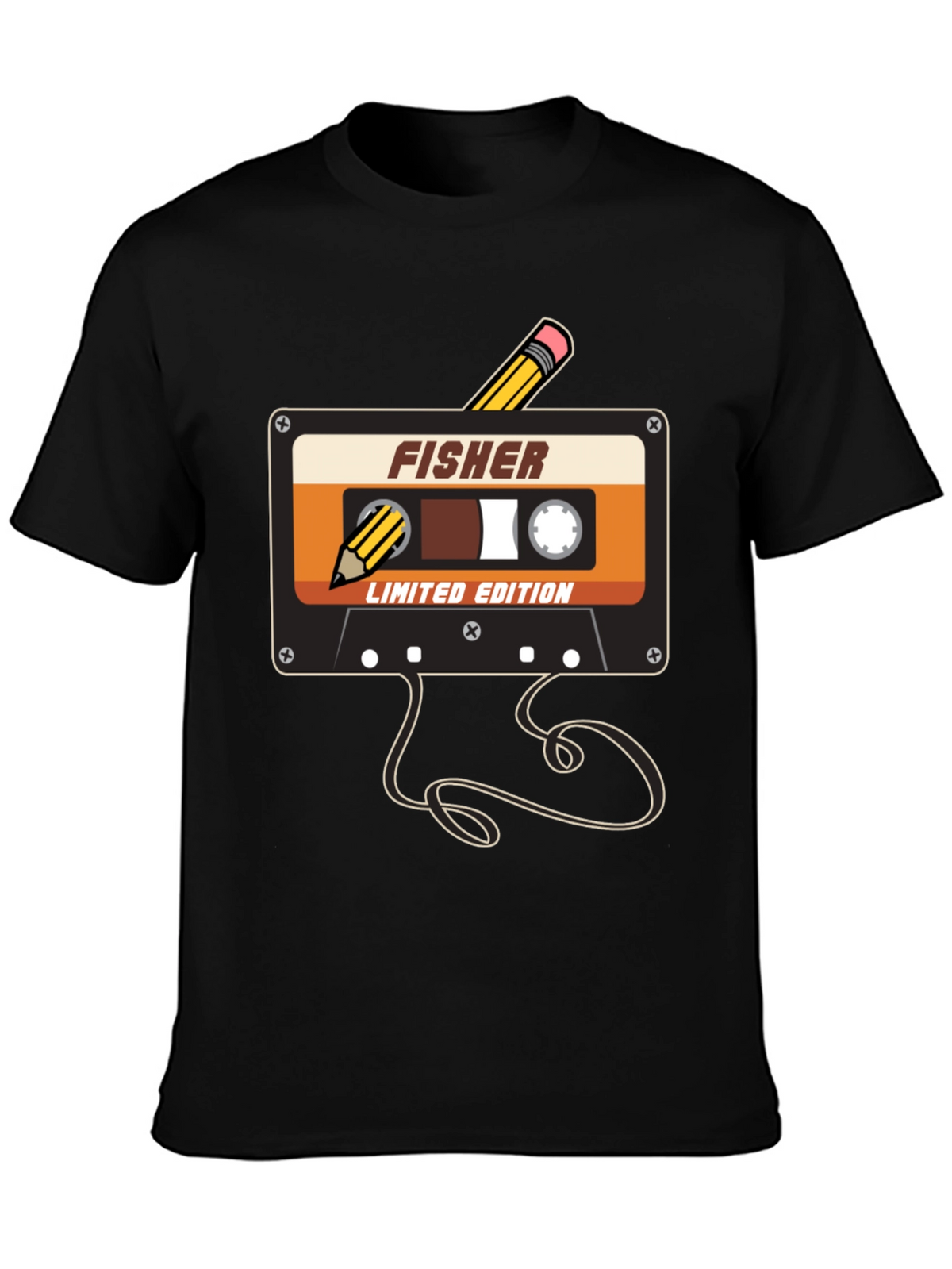 Fisher Limited Edition Cassette Tape Graphic Tee