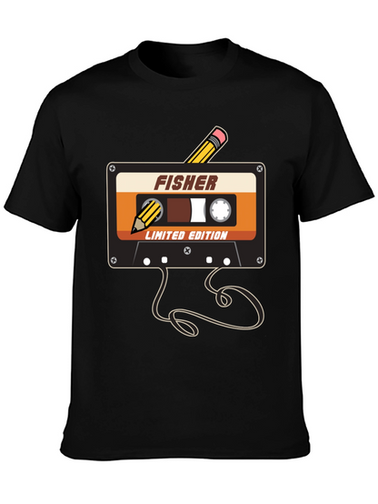 Fisher Limited Edition Cassette Tape Graphic Tee