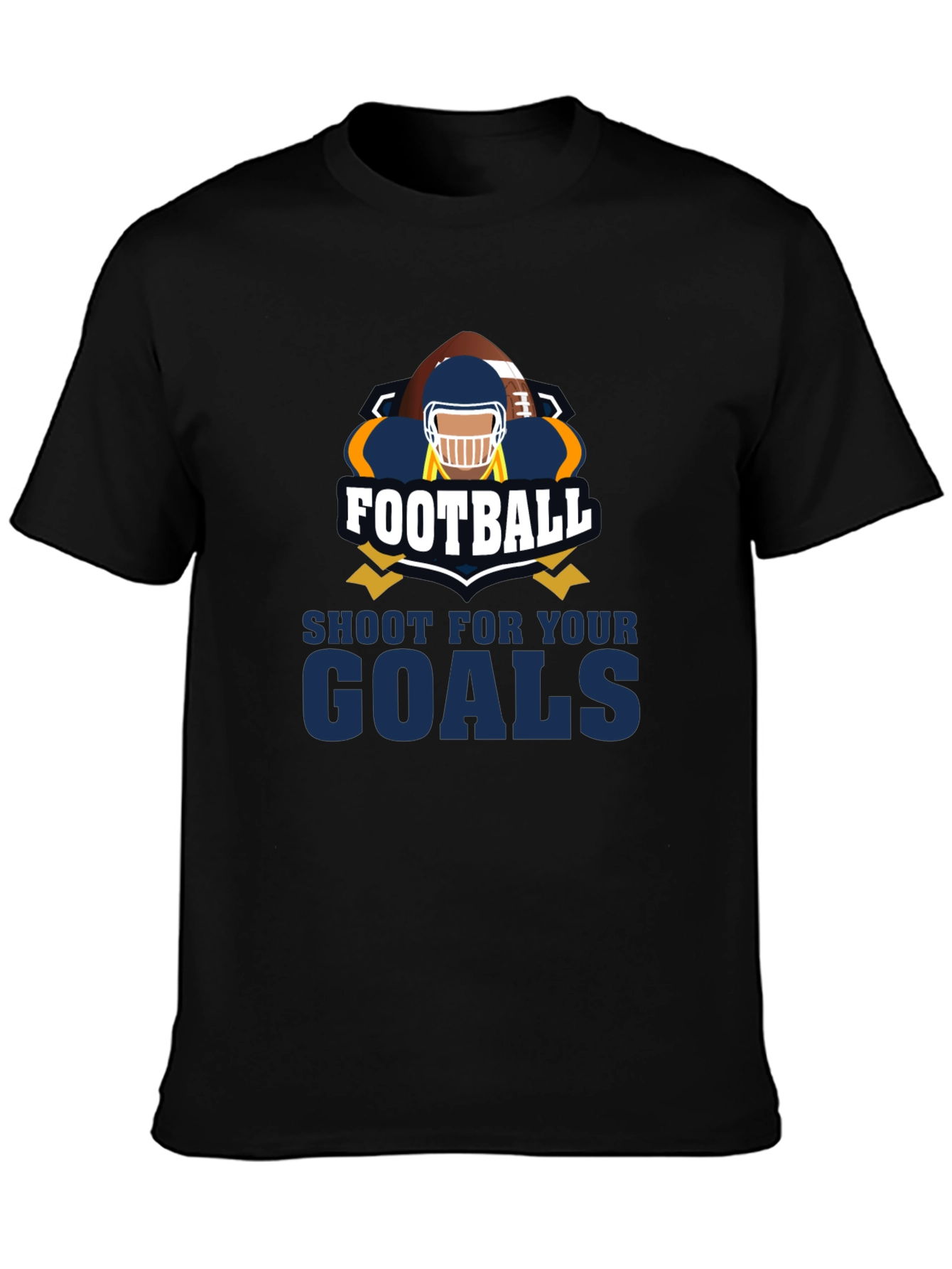 Football Goals Graphic T-Shirt