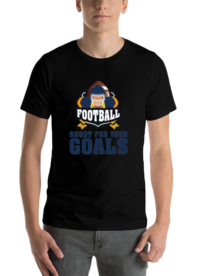 Football Goals Graphic T-Shirt