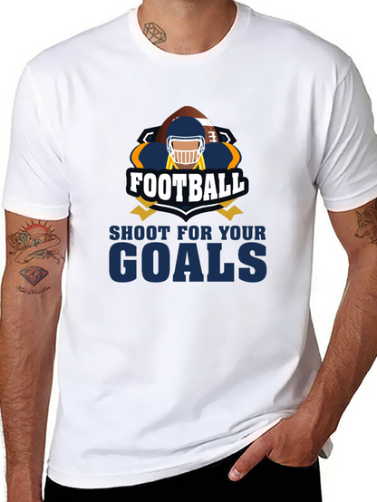 Football Goals Graphic T-Shirt