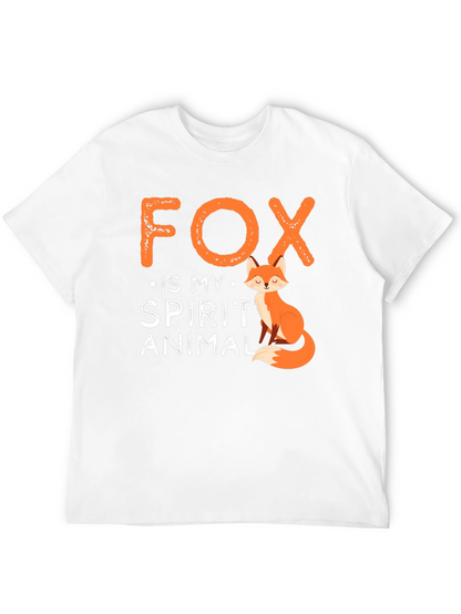 Fox Is My Spirit Animal Graphic Tee