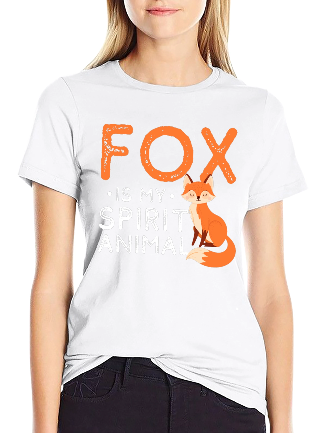 Fox Is My Spirit Animal Graphic Tee