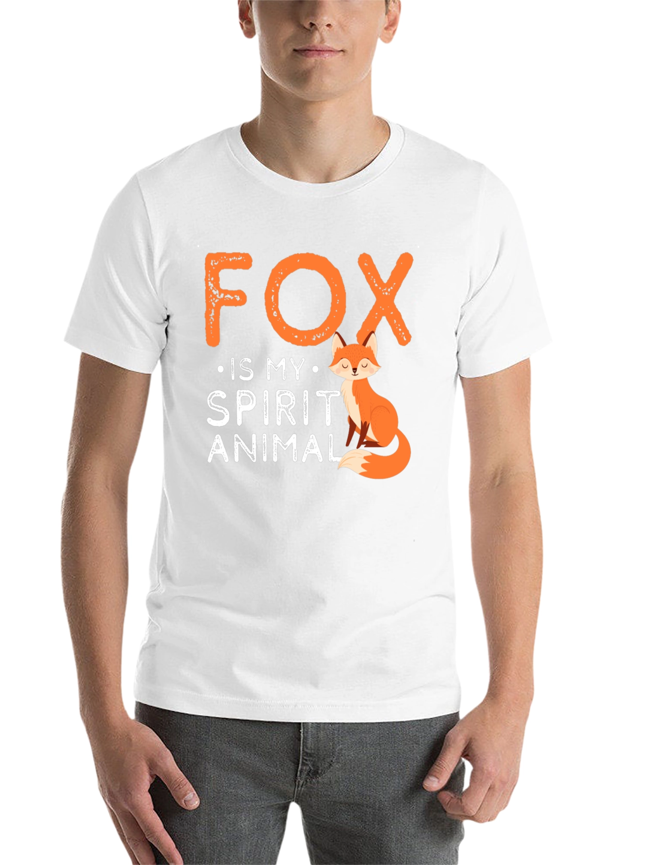Fox Is My Spirit Animal Graphic Tee