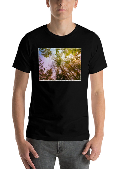 Natures Light Black T-Shirt