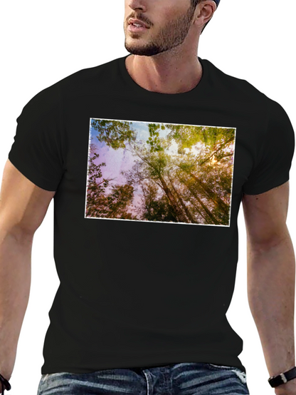 Natures Light Black T-Shirt