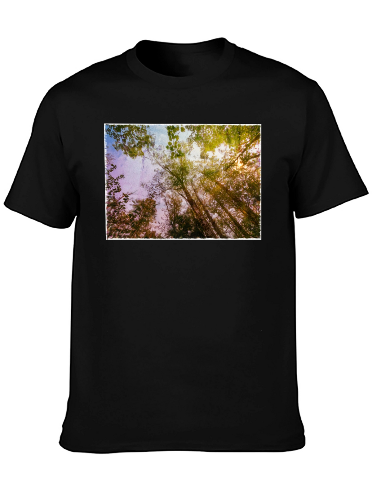 Natures Light Black T-Shirt