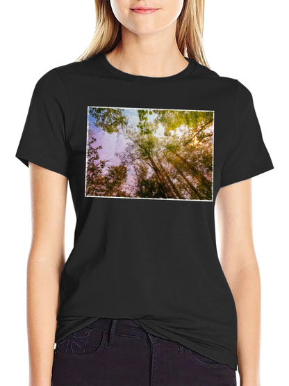 Natures Light Black T-Shirt
