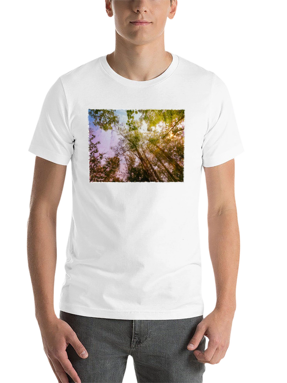 Natures Light Black T-Shirt
