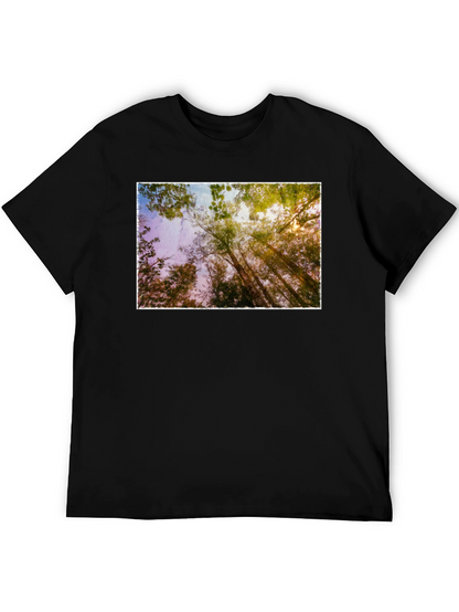 Natures Light Black T-Shirt