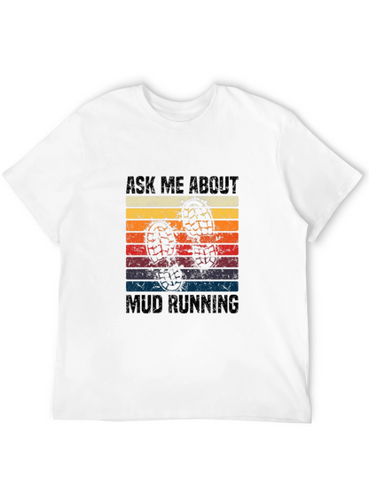 Mud Running Retro T-Shirt