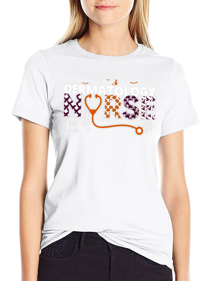 Dermatology Nurse Halloween T-Shirt